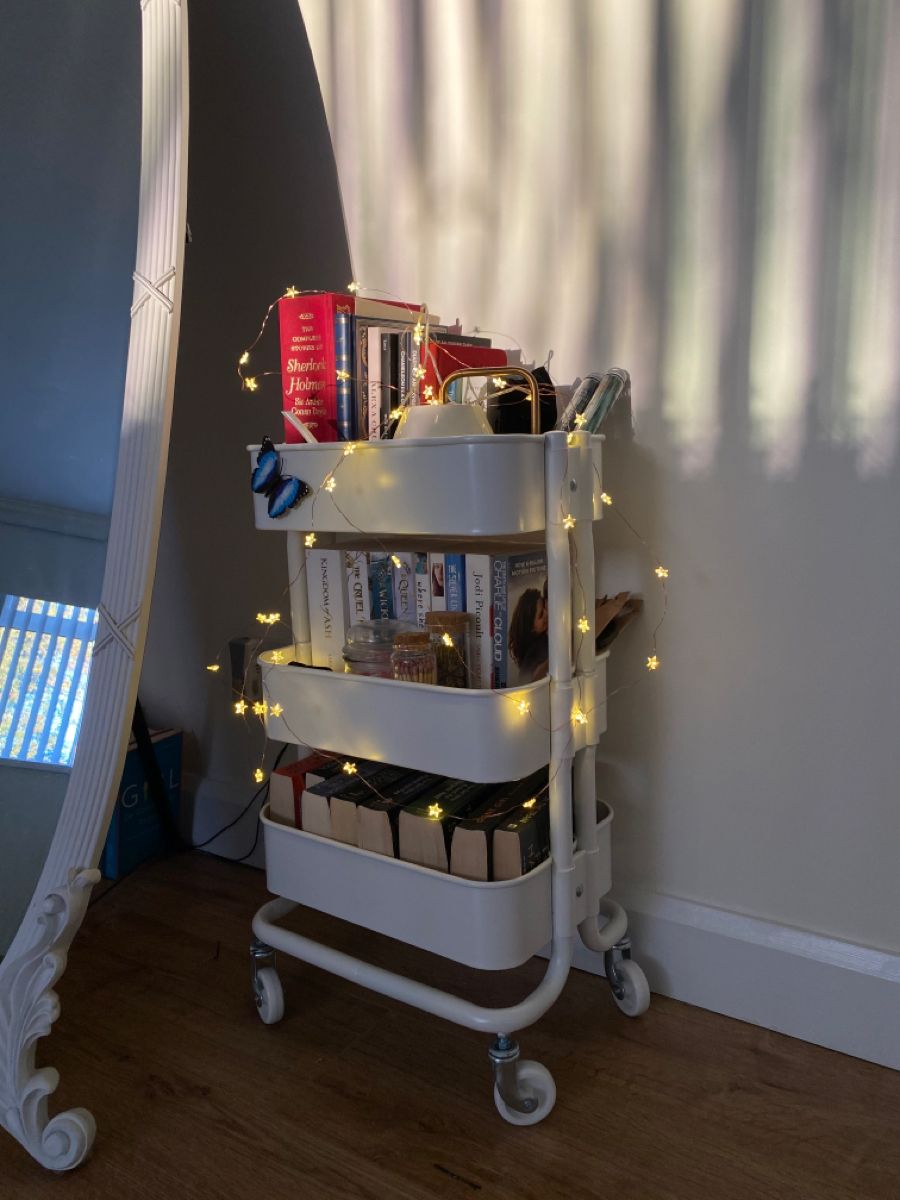 Small Bookshelf for Decor and Book  Organization