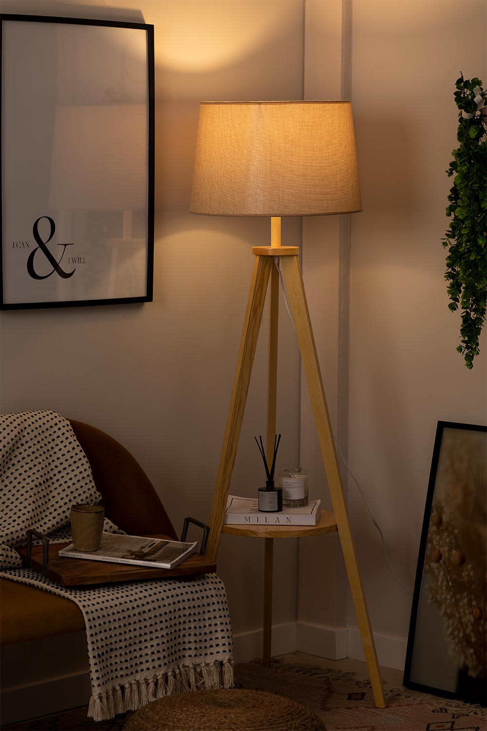 Standing Lamps Illuminate Dark Corners at  Home