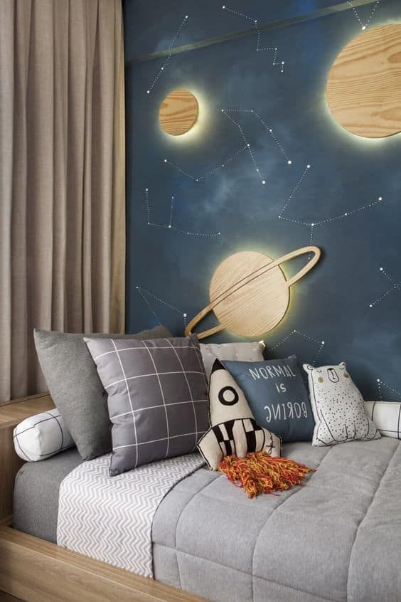 Choose wall decoration theme to design your dreamland perfectly