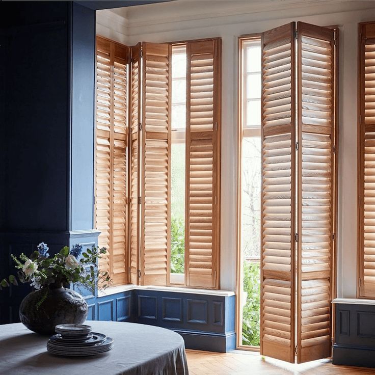Give your home an elegant look with Wood Shutters