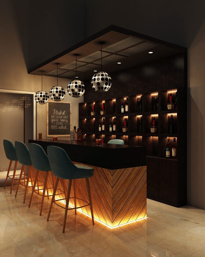 Create a Stylish and Functional Bar Space
with These Designs