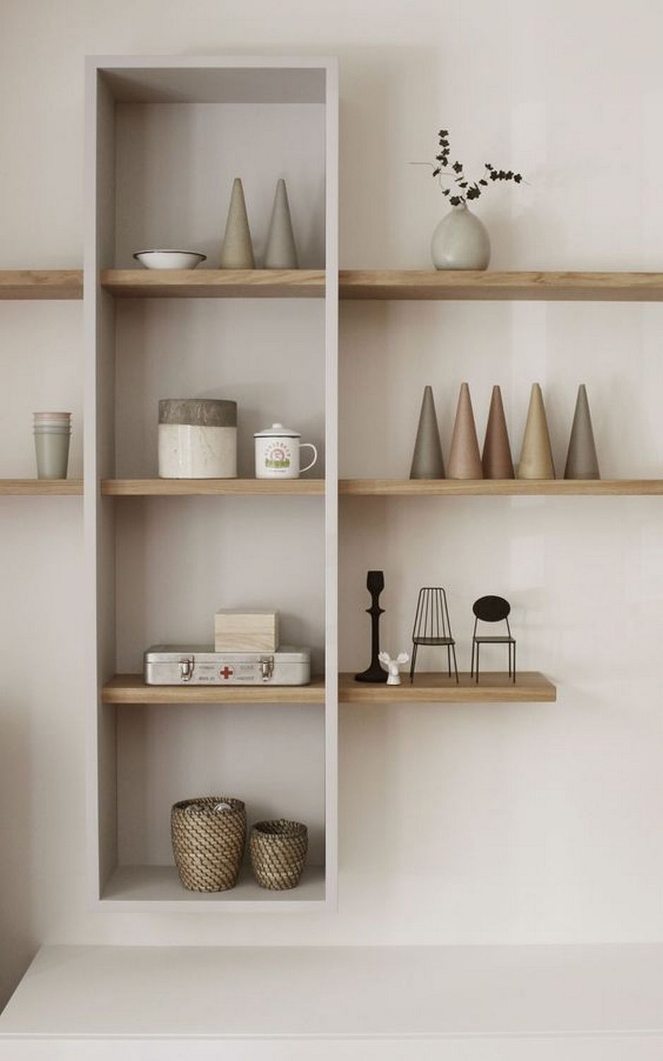 Hanging Shelves Flexible Features for  Easy Organization