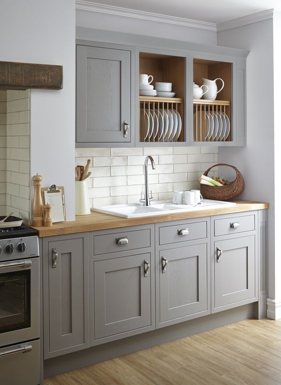 Kitchen Cupboards For Extra Storage and  Kitchen Decor