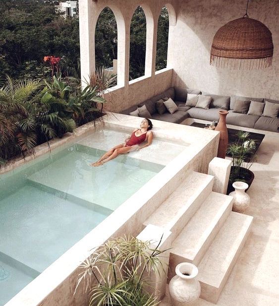 Experience luxury in your home by having a plunge pool