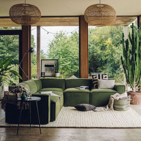 Enhance Your Home Decor with a Stylish
Green Sofa