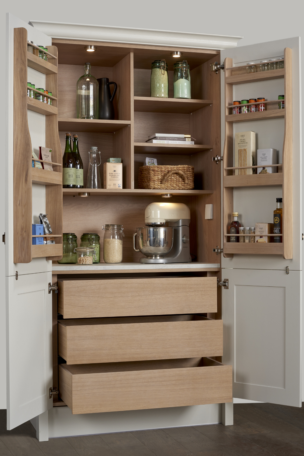 Kitchen Cupboards For Extra Storage and  Kitchen Decor