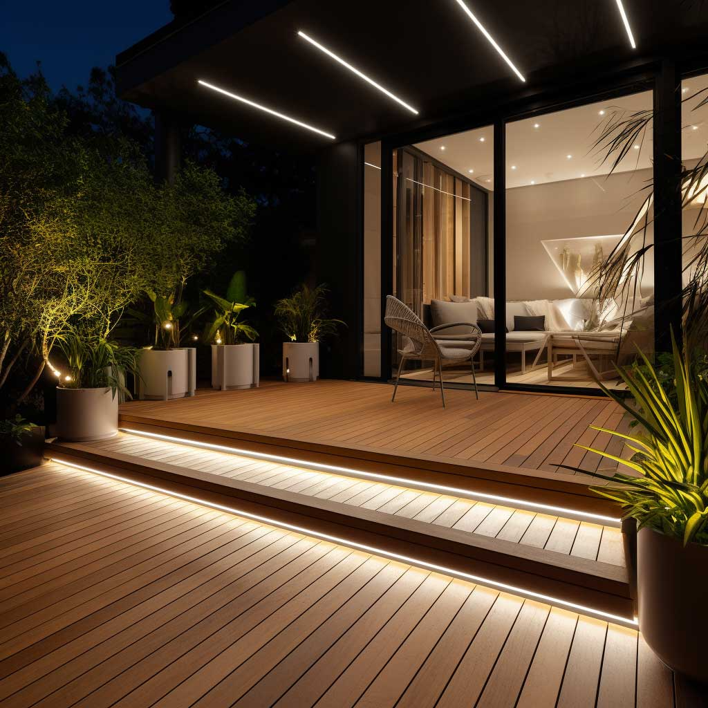 The Patio lights that can turn everything towards it