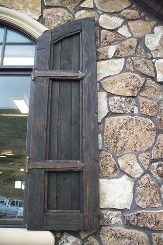 Real Wood Shutters for Added Window Decor