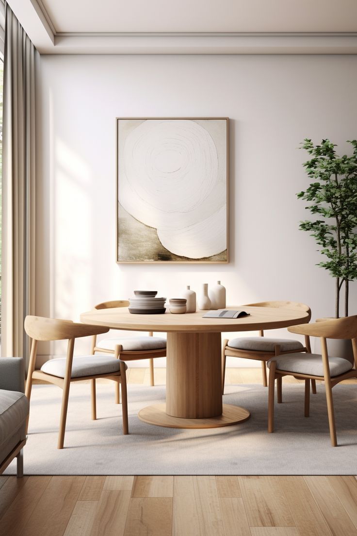 Round Dining Room Table Sets