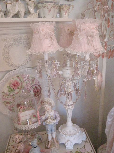 Shabby Chic Chandelier Adds Ambiance to  Your Room