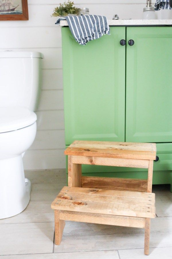 Wooden Step Stool