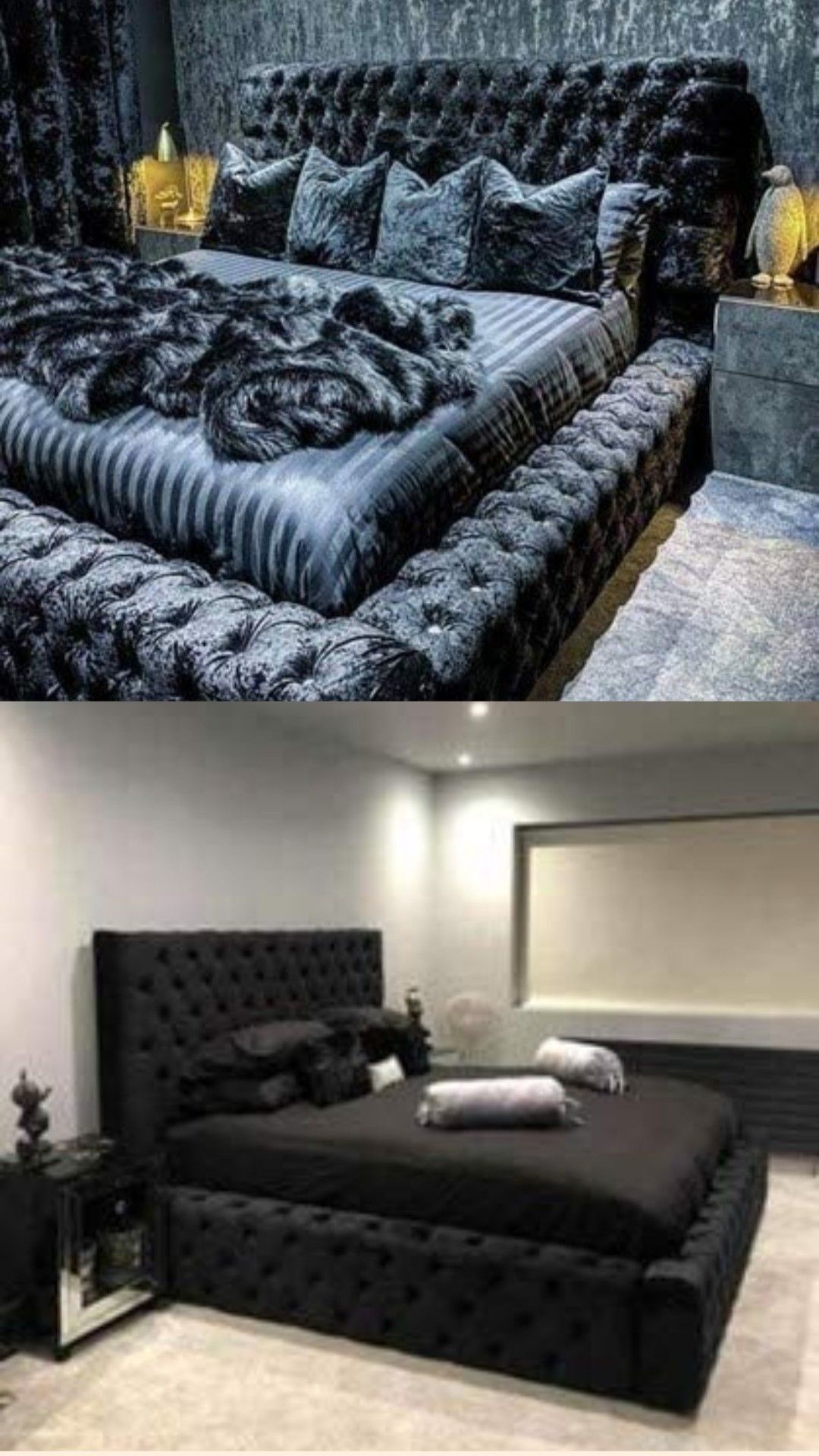 Black King Size Bedroom Sets