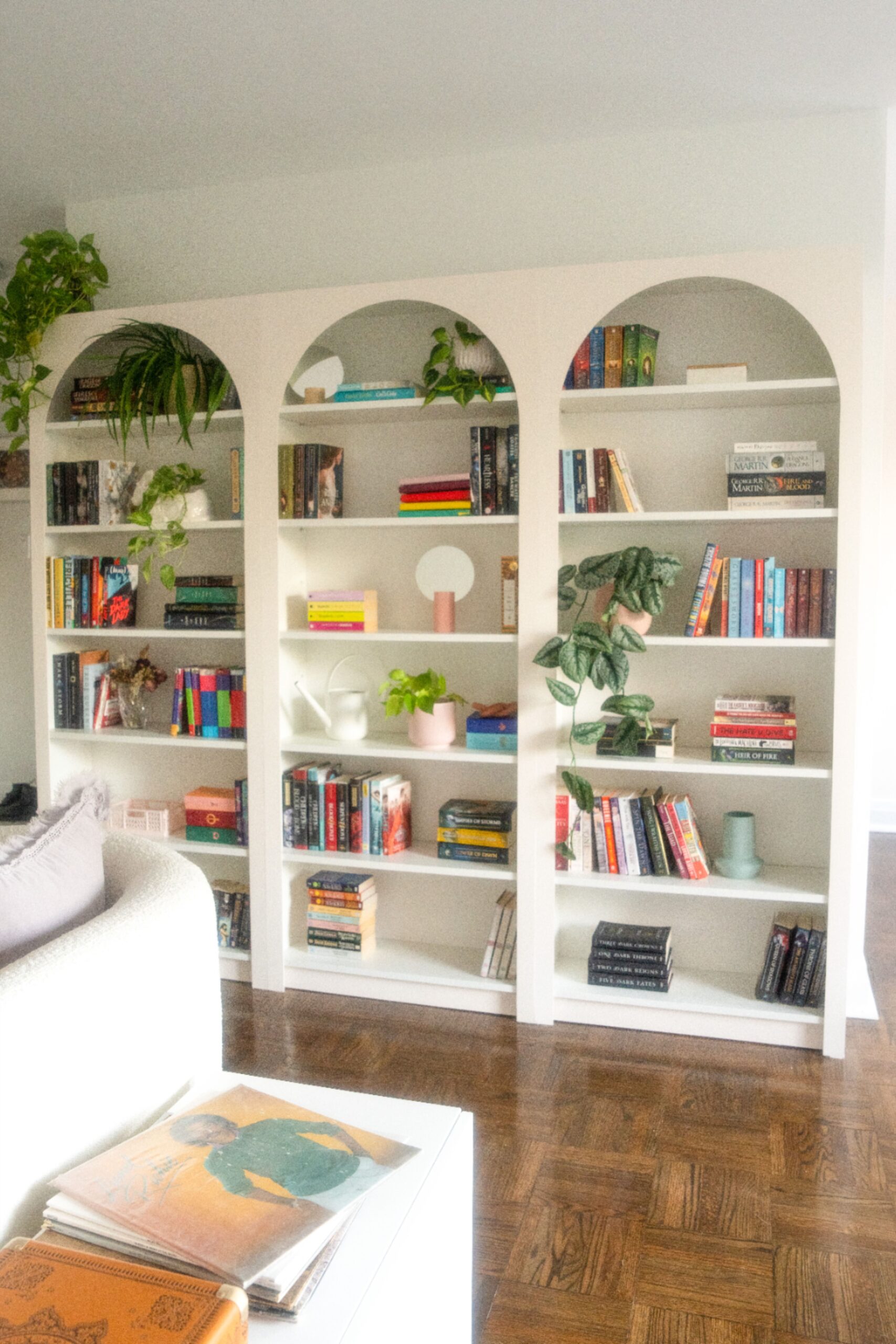 Revolving Bookcase for Easy Reading and Reasears
