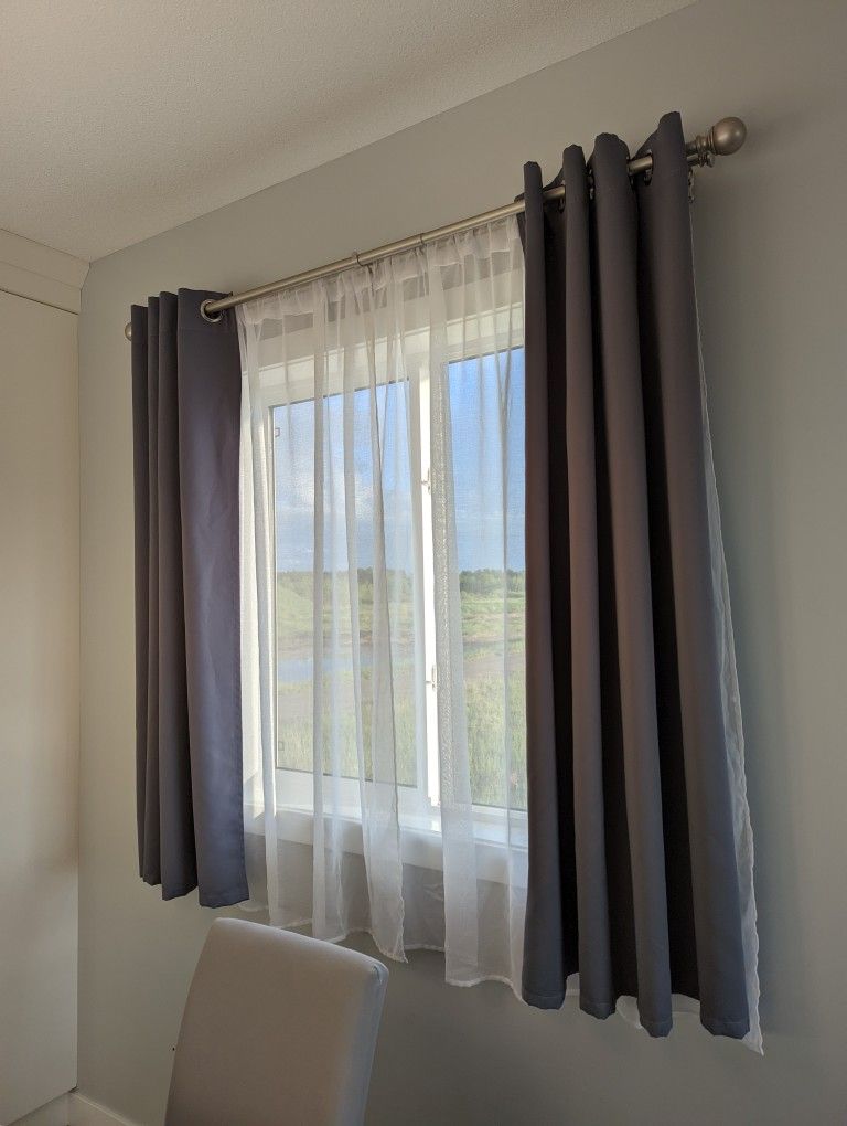 Grey Living Room Curtains