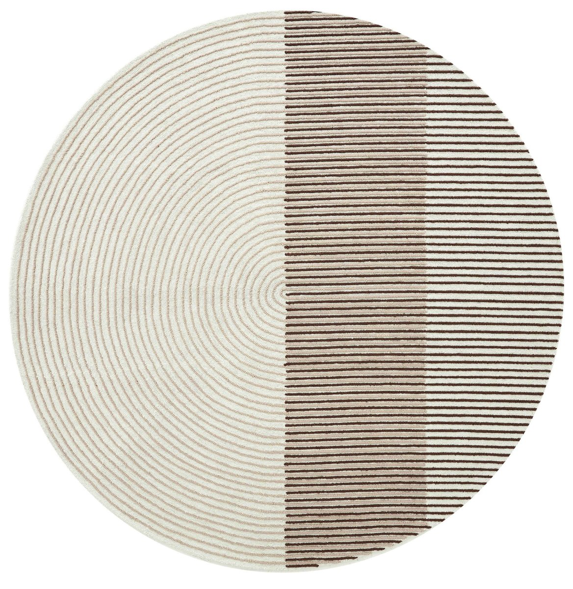 What are round area rugs?