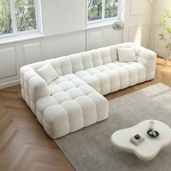 White Sectional Sofa for an Elegant Home Interior