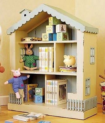 Dollhouse Bookcases: A Great Way To Furnish a Girl’s Bedroom