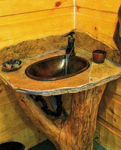 Pedestal Corner Bathroom Sink