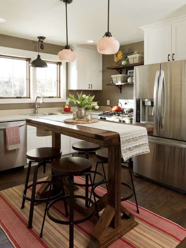Kitchen Island Table Ideas for Small   Kitchens