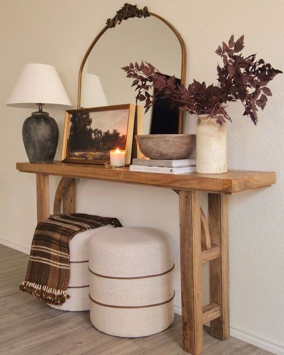 Foyer Table for Modern Hall Decor