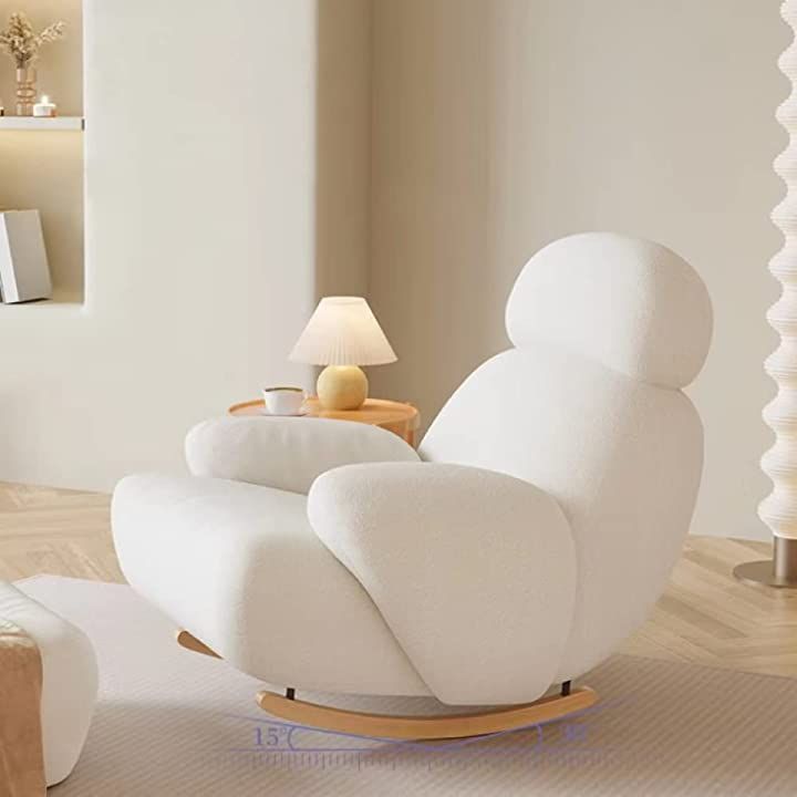 Glider Rocker Chair for Extra Comfort and  Rest