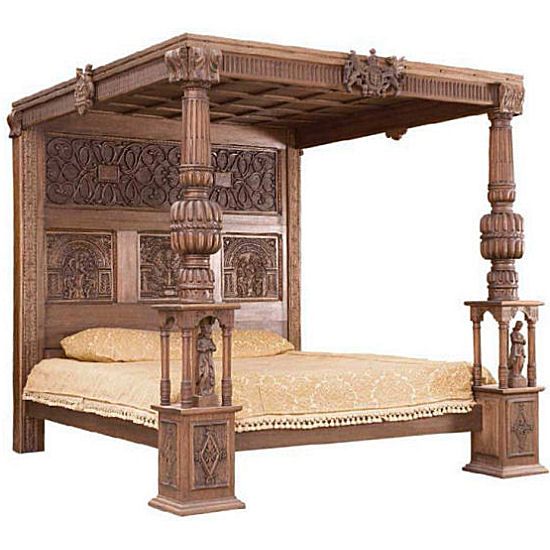 Queen Canopy Bedroom Set