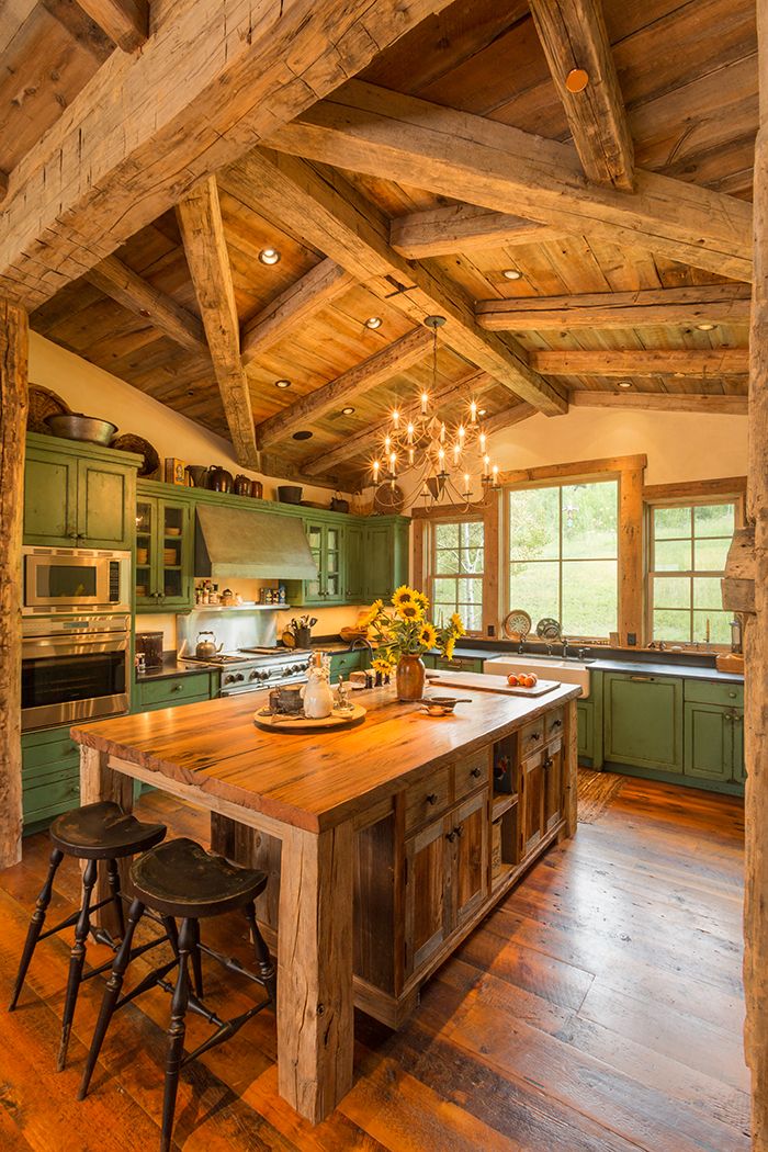 Ideas to design a rustic kitchen