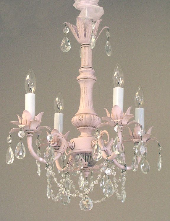 Shabby Chic Chandelier Adds Ambiance to  Your Room
