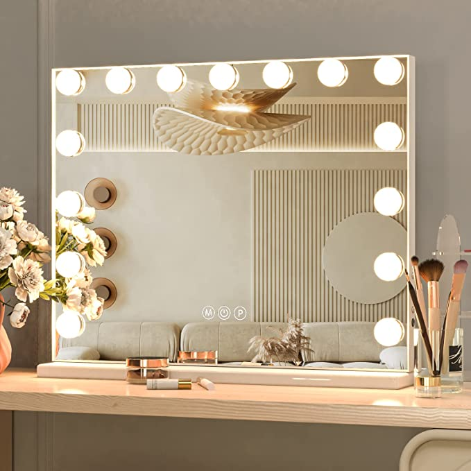 Transform Your Bedroom with a Vanity
Mirror and Lights