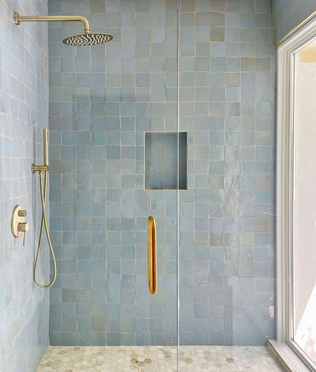 Blue Bathroom Tiles