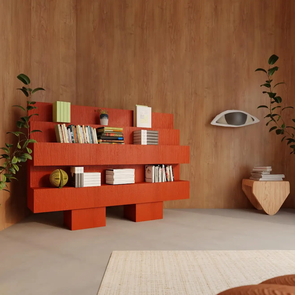 Revolving Bookcase for Easy Reading and Reasears