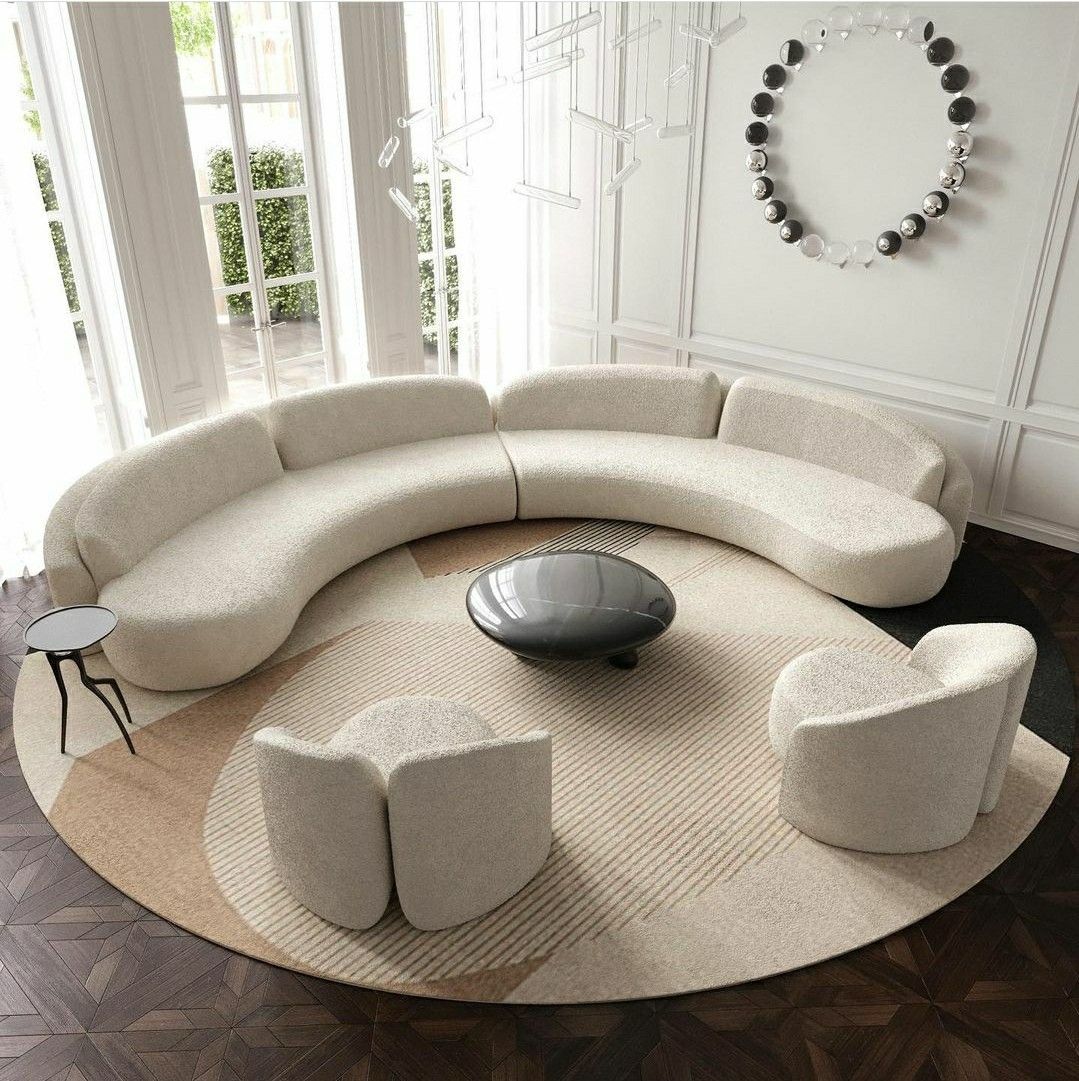 A Roundup of the Best Circular Sofas for
Modern Living Rooms