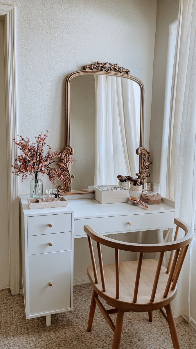 Corner Bedroom Vanity