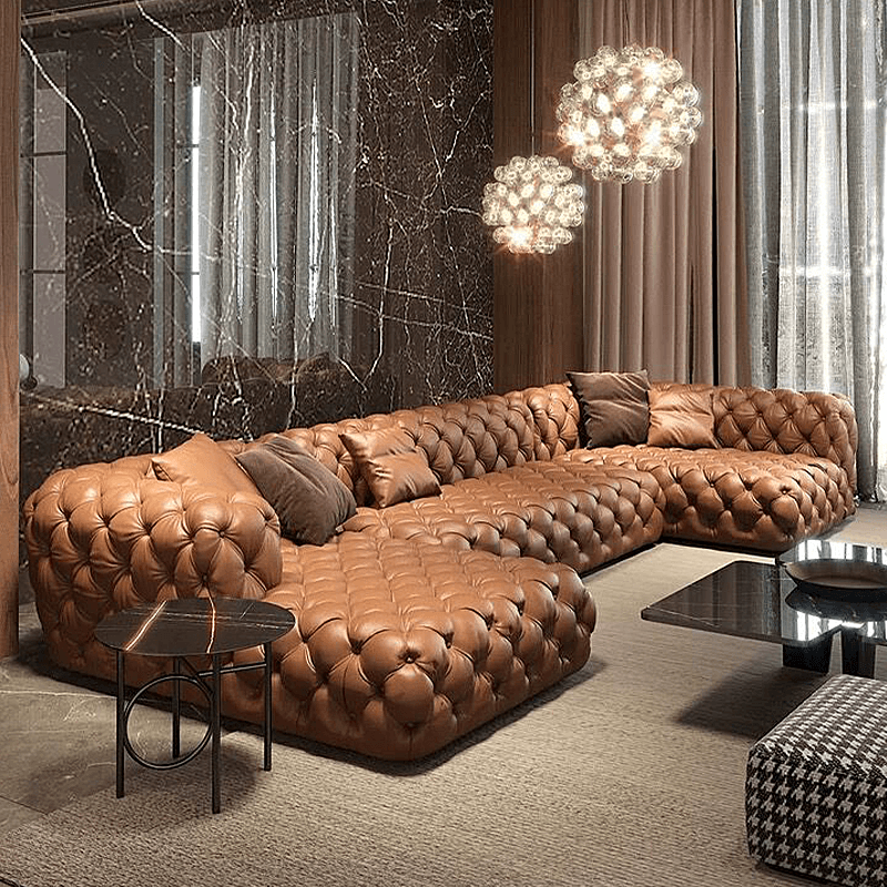 Benefit of an Italian leather sofa