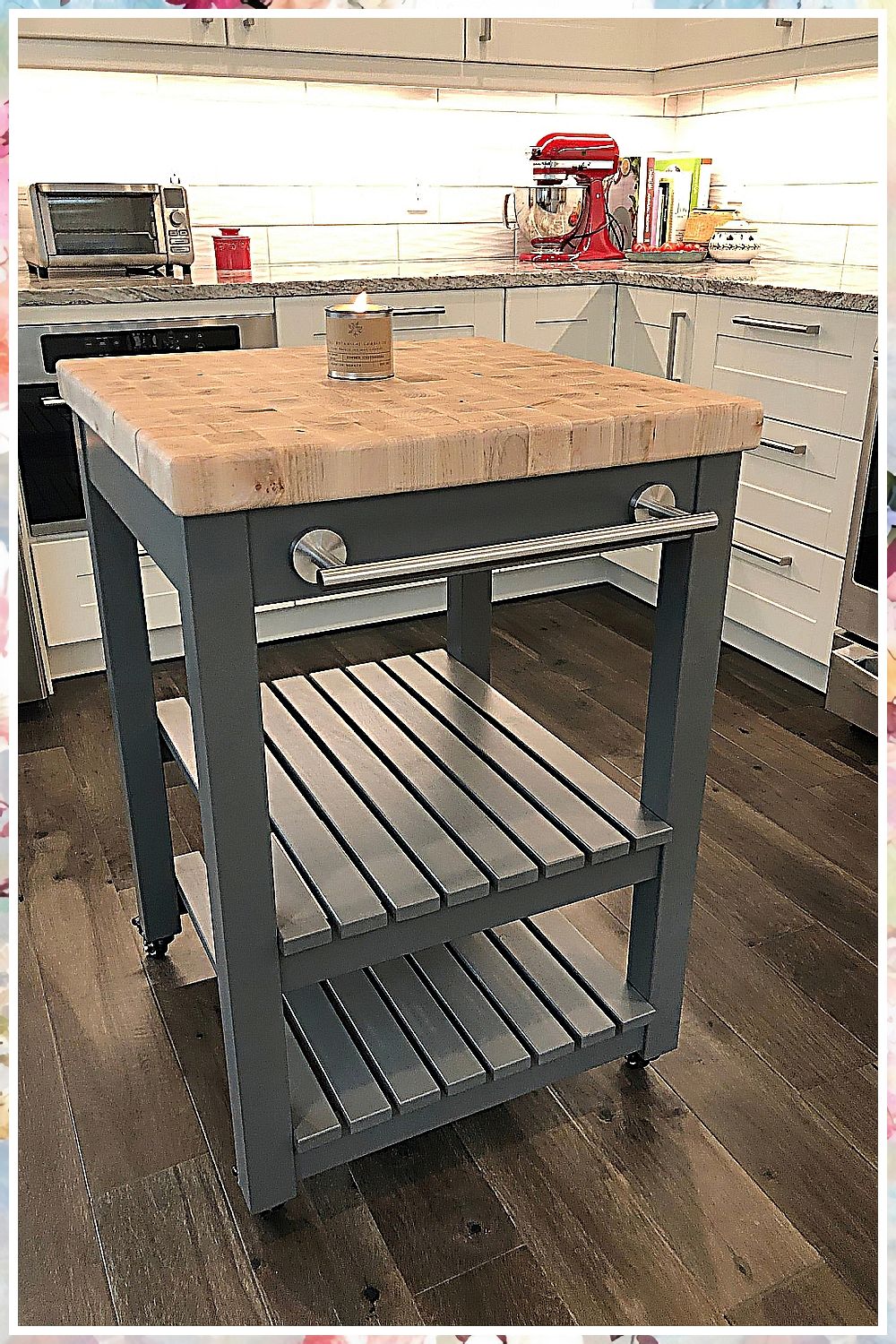 Kitchen Cart – A Mobile Utility Storage  for Your Kicthen