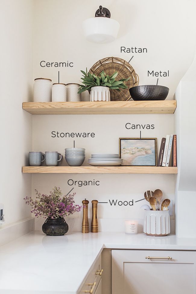 Right Kitchen Shelving Increases Practicality