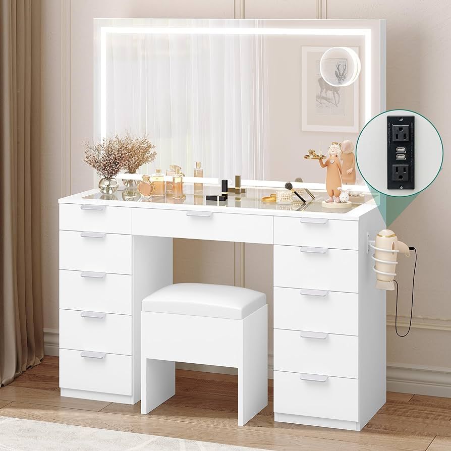 Create Your Dream Makeup Vanity with
Bench: Tips and Ideas
