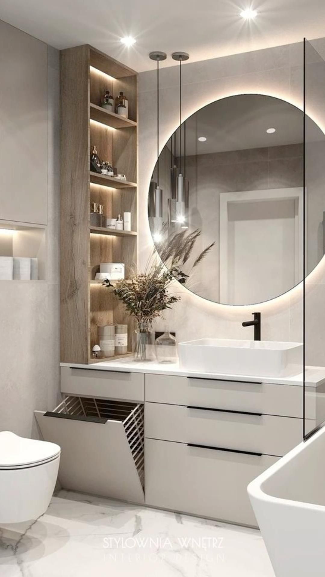 Creative Solutions for Small Bathroom
Cabinets