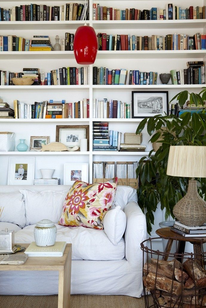 White bookshelves for your house