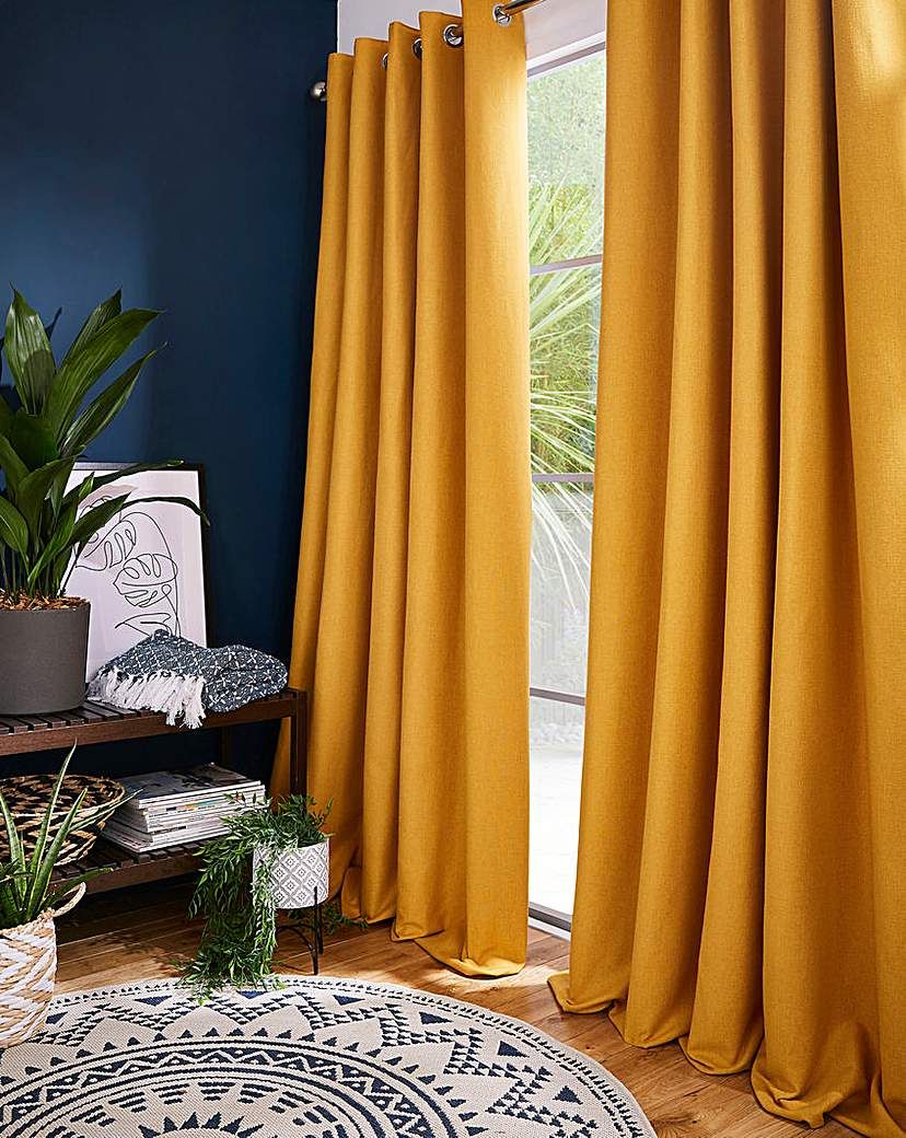 Yellow Curtains Bring Hope and Happiness in Your Home