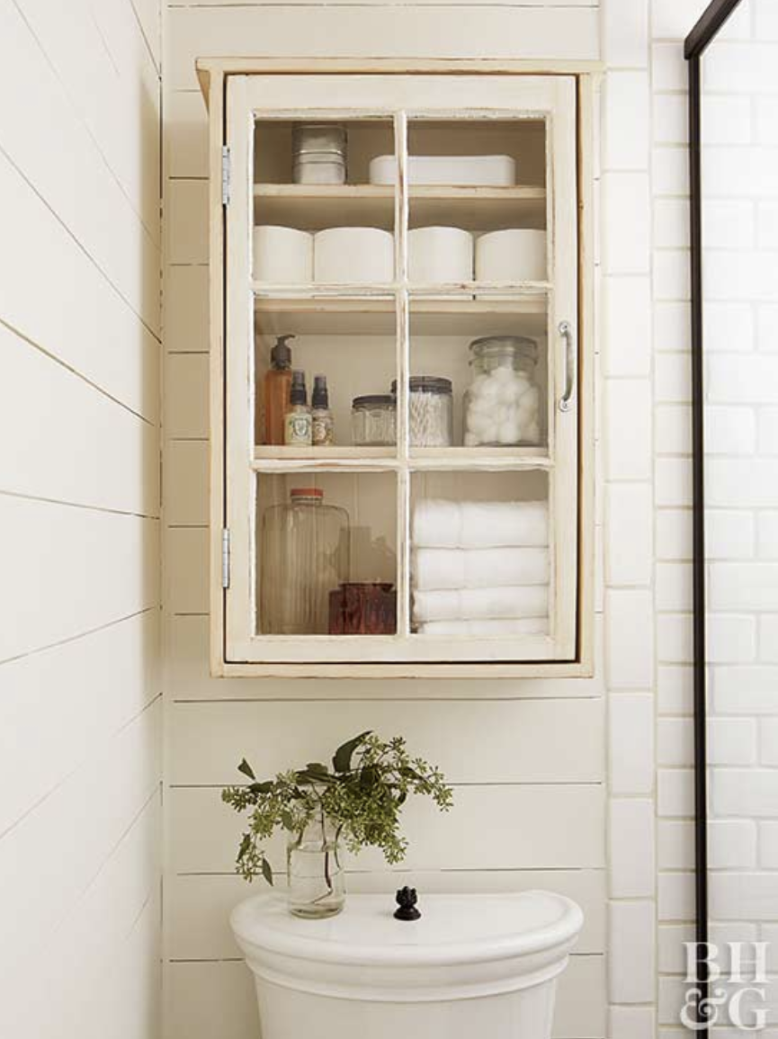 Maximizing Space: Bathroom Cabinets Over
Toilet