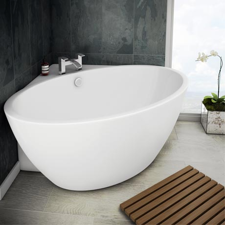 Decorating your bathroom with corner  baths