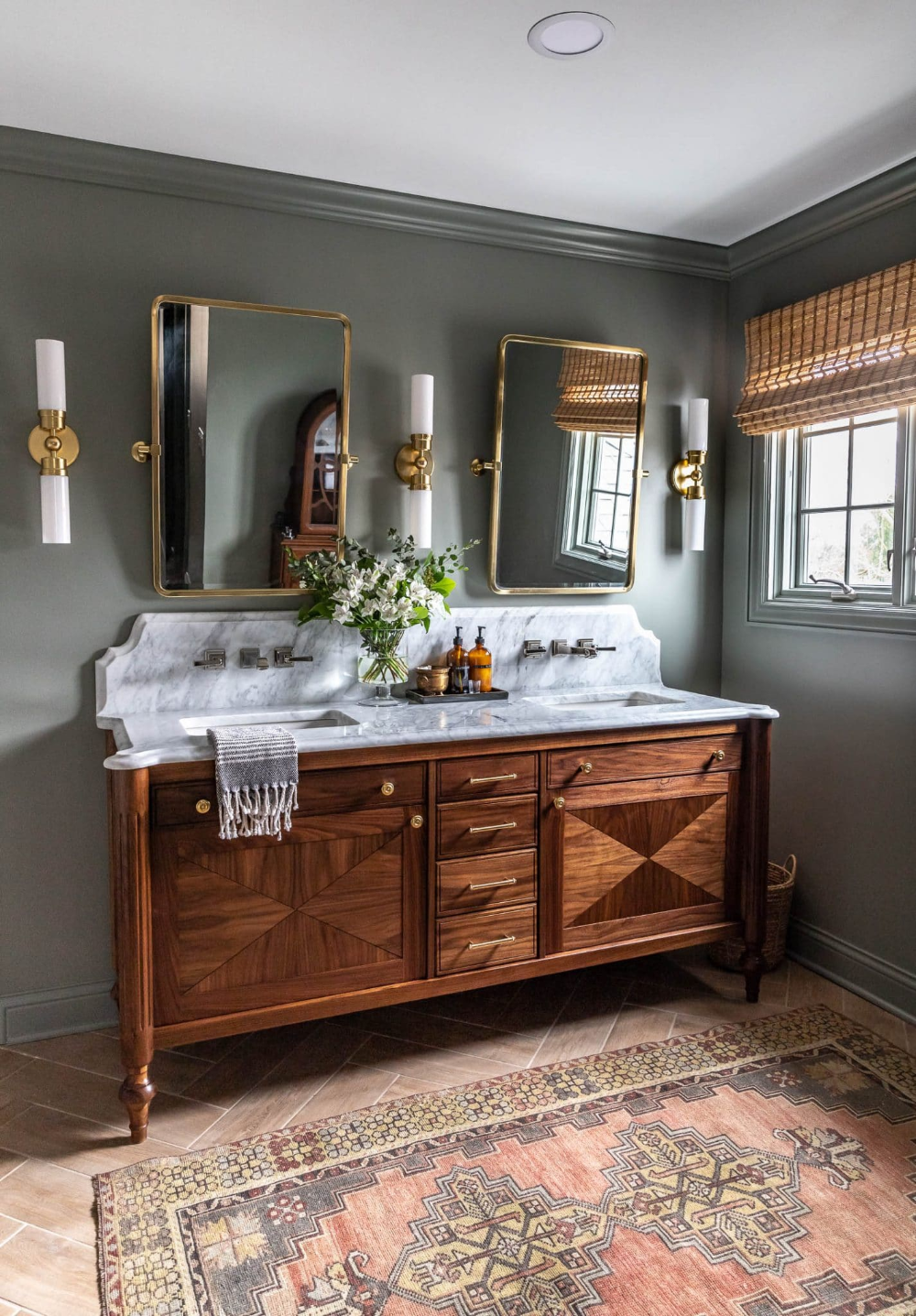 Double Sink Bathroom Vanity