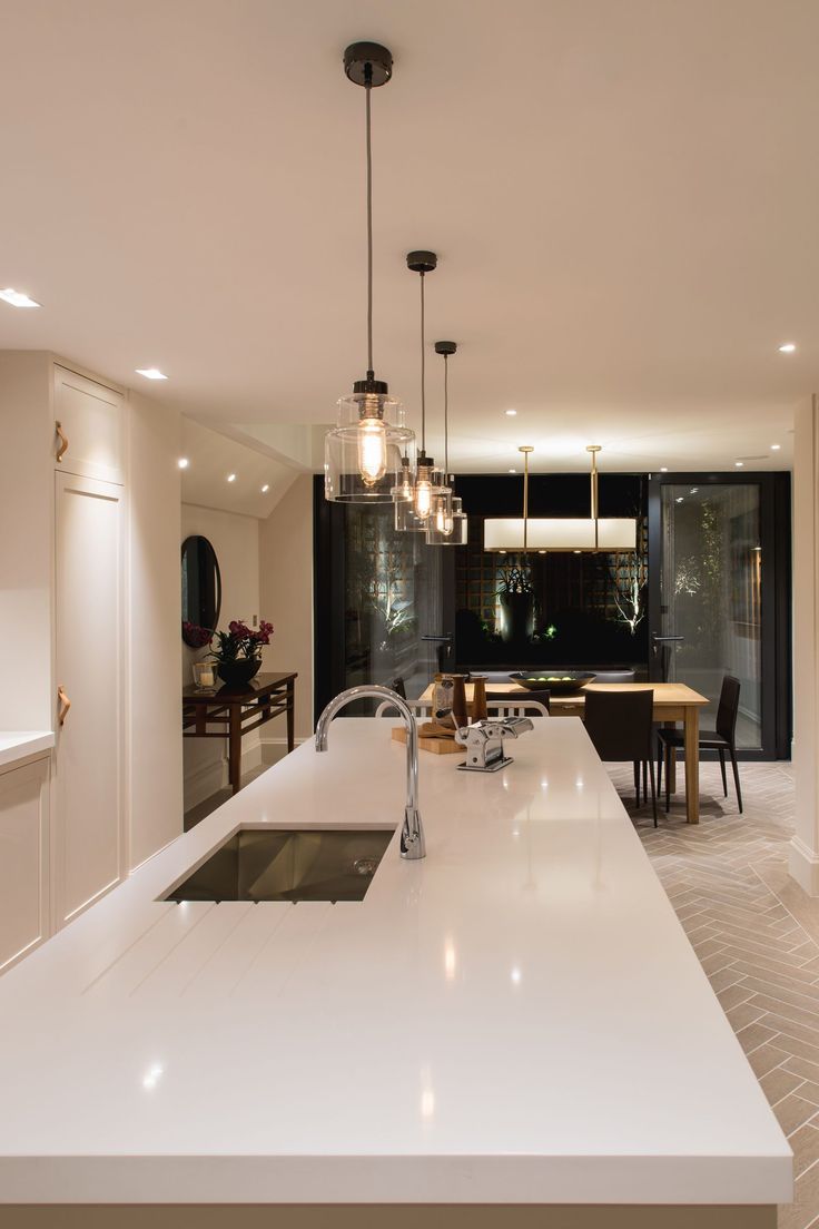 Lights Over Kitchen Island