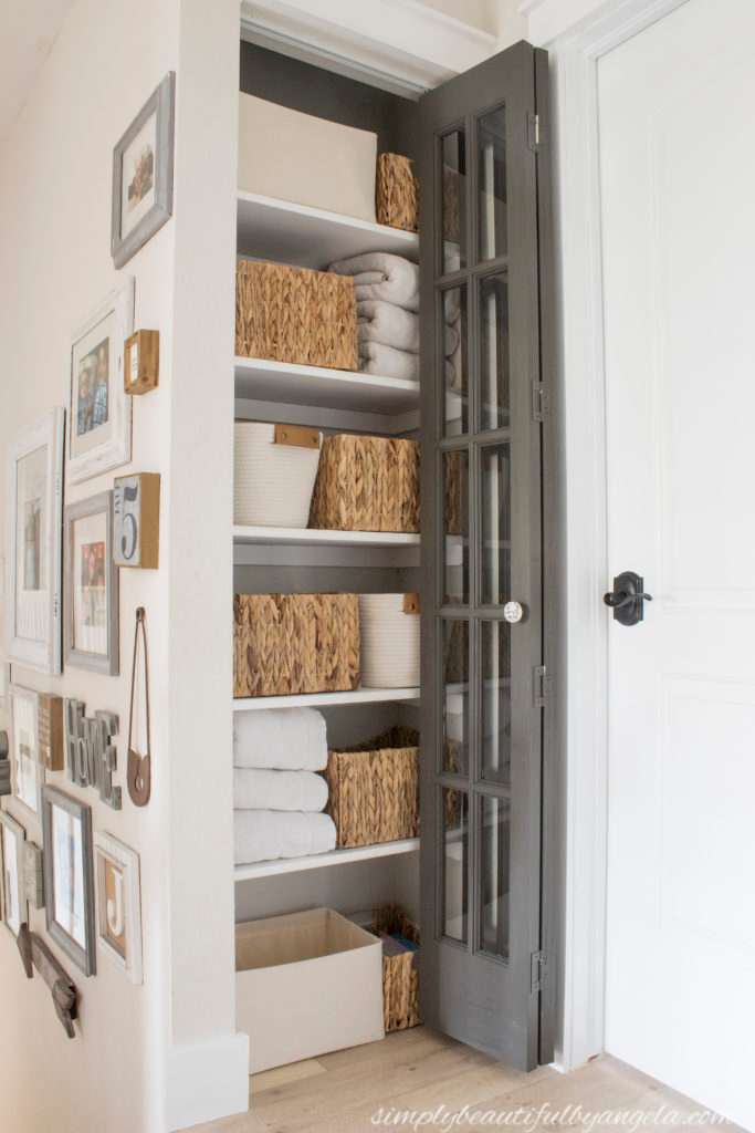 Linen Closet Organizing Ideas