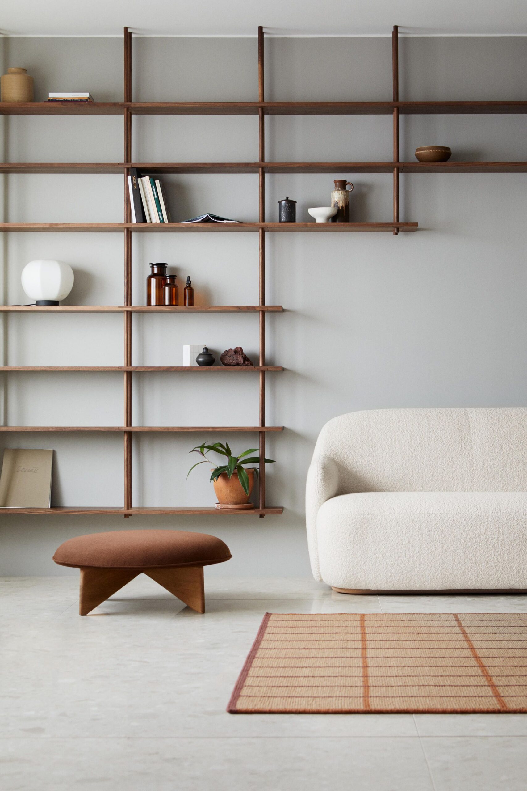 Living Room Shelves Add Personality to  Your Room