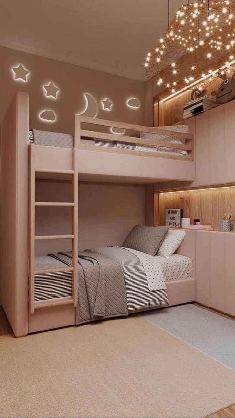 Modern Bunk Bed in Elaborate Style