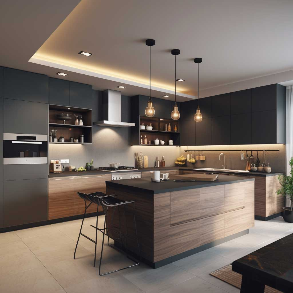 For beautiful and designer kitchen select modular kitchen designs