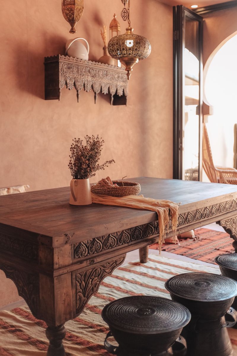 Moroccan Furniture Makes a Real Display  of Arts