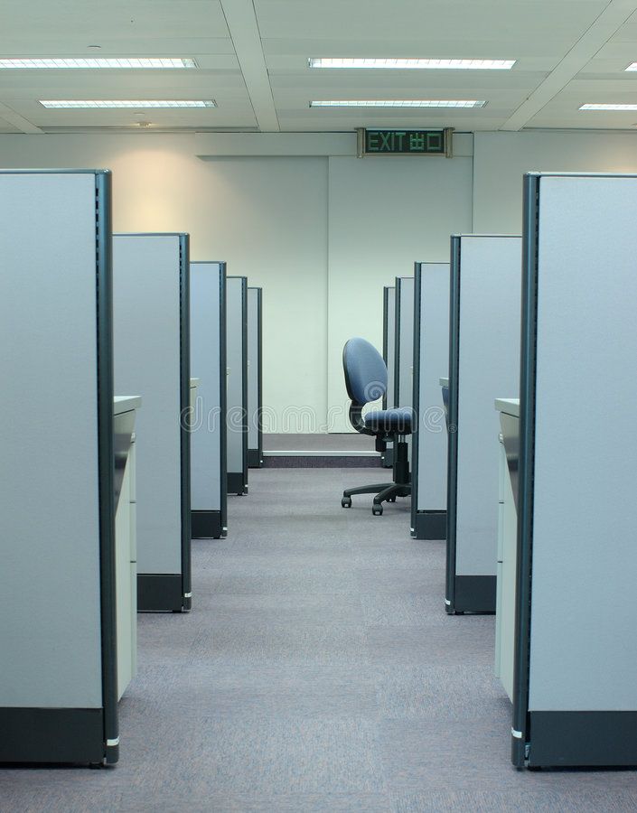 Designing a Modern Office Space with
Cubicles